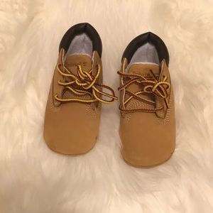 Soft bottom timberland boots size 3c
